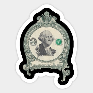 US Dollar Design Sticker